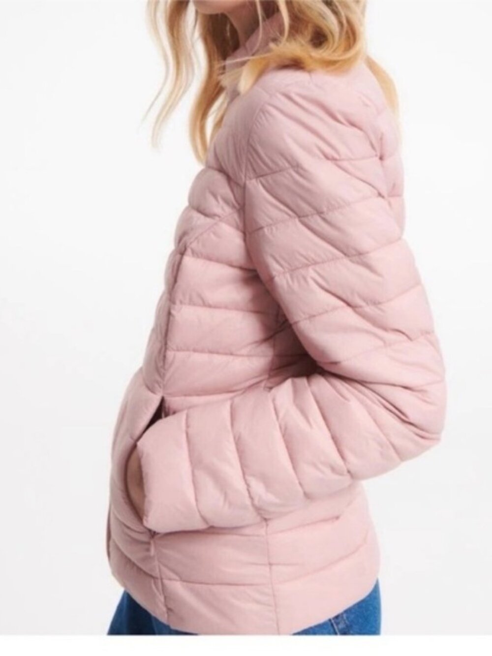 Reserved Women’s Winter Puff jacket pink new  size XS (UK6) - Picture 2 of 15